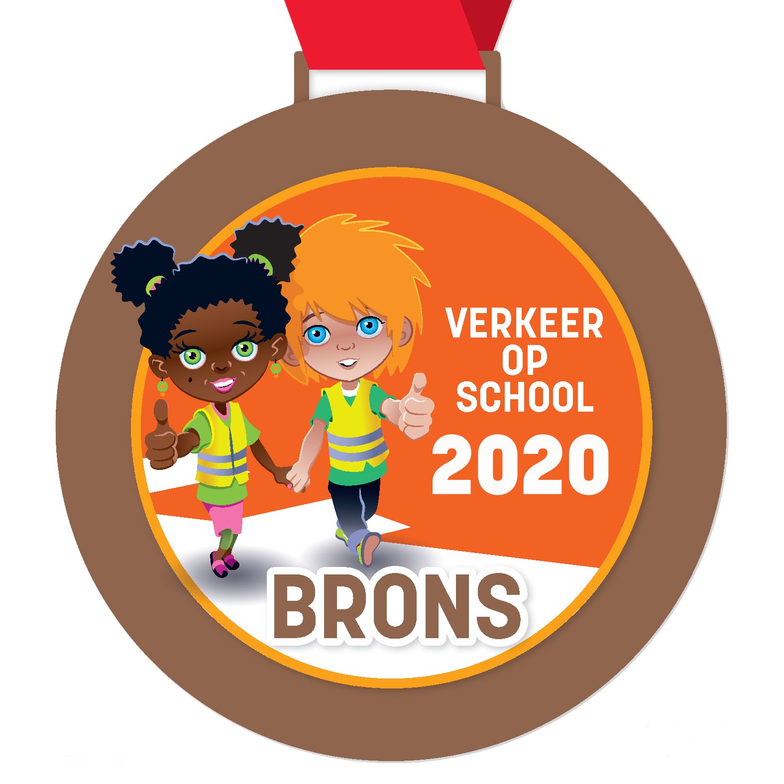 Hartencollege Buitengewoon Lager Onderwijs Ninove bekroond met Verkeer op School-medaille